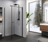 NEW TRENDY Kabina prysznicowa SUPERIA BLACK drzwi uchylne 80x90x195 K-0800